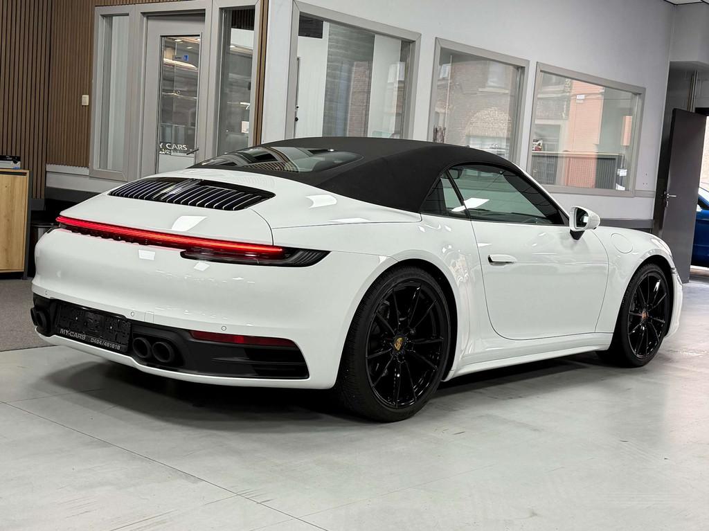 Porsche 911 Carrera 4 Cabriolet 3.0 Turbo 385 Cv Pdls Chrono, Auto's, Automaat, 4 zetels, Gebruikt, Cabriolet