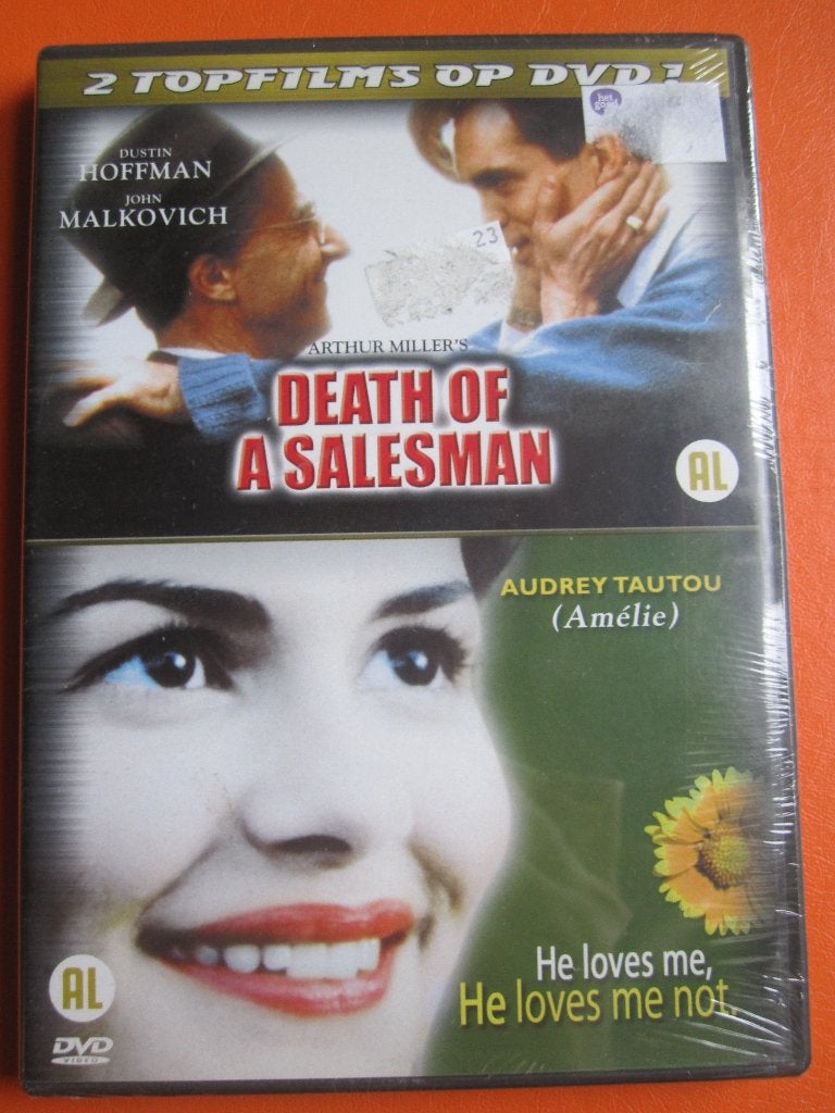 Mort d'un vendeur + Il m'aime, il ne m'aime pas (2 films), Enlèvement ou Envoi, Anglais, Tous les âges, Néerlandais