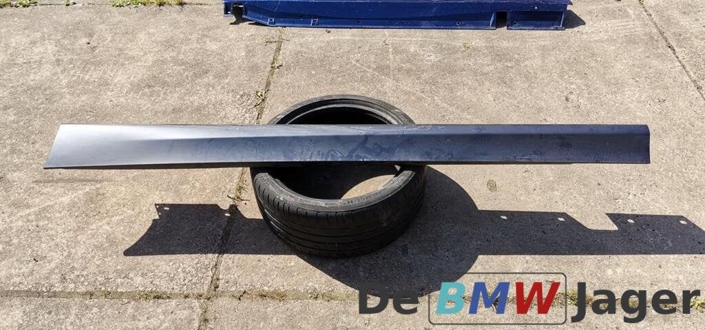 Sideskirt links grijs BMW 3-serie E90 & E91 51777062297, Auto-onderdelen, Gebruikt, Ophalen of Verzenden, BMW, BMW