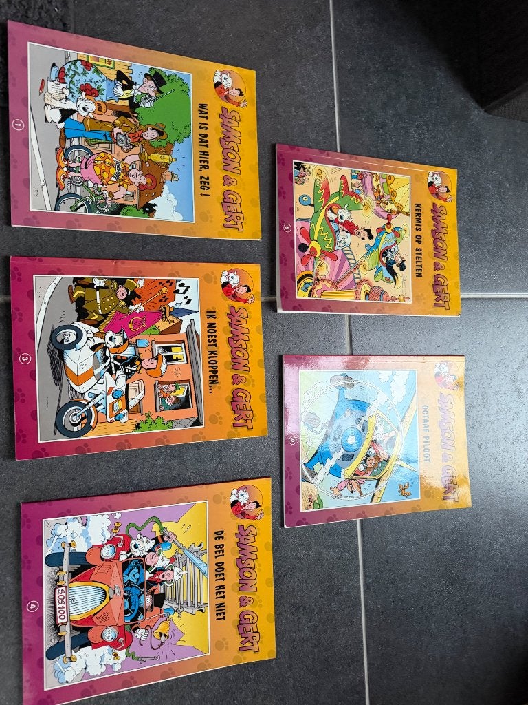5 Samson en Gert strips, Boeken, Meerdere stripboeken, Ophalen, Zo goed als nieuw, Diverse Auteurs