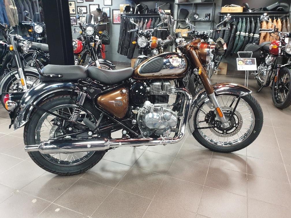 Royal Enfield Classic Chrome Bronze, Motoren, Nieuw, Bedrijf, Overig, Minimaal motorrijbewijs A2