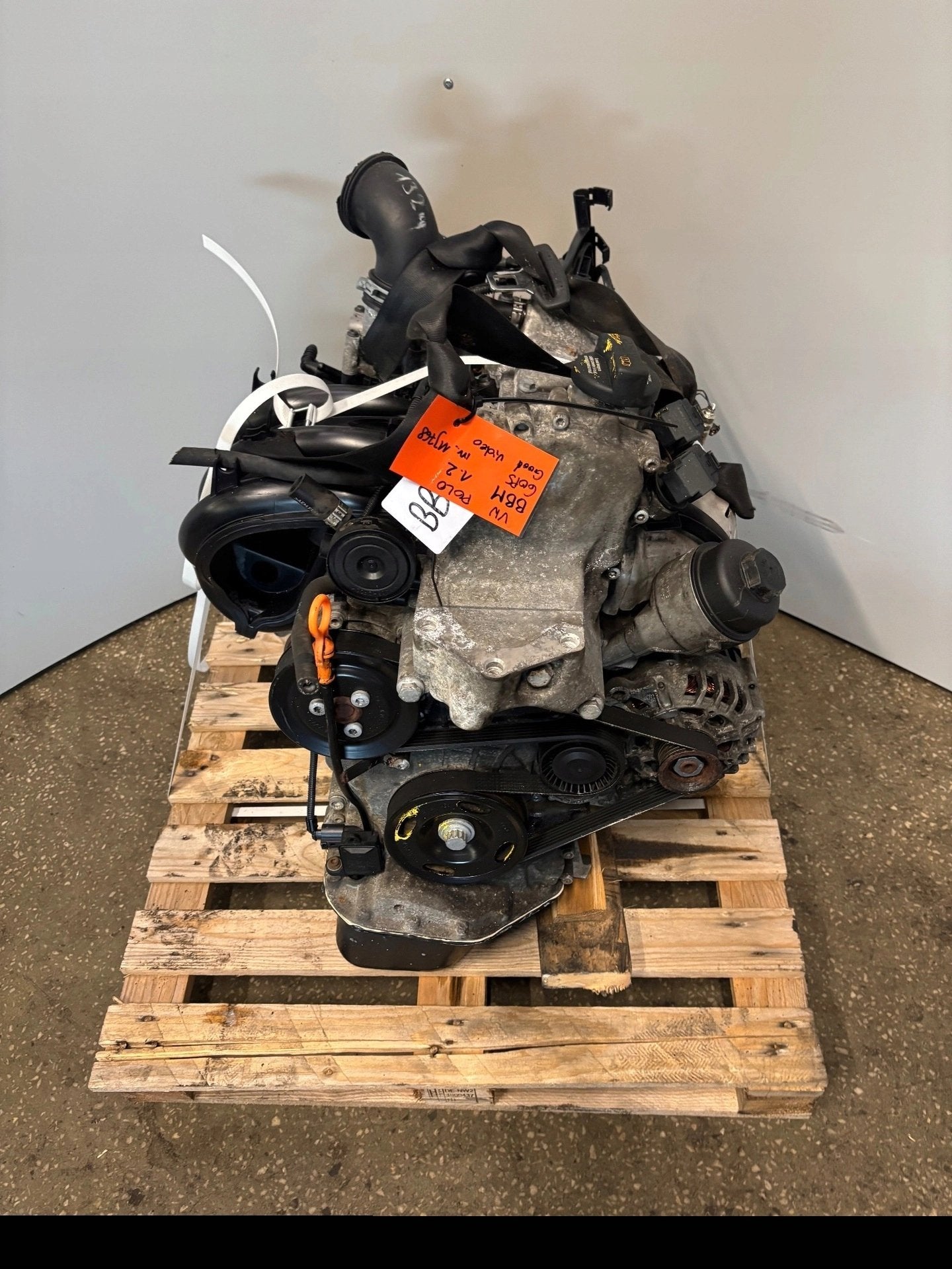 Moteur BBM Complet POLO FABIA SKODA IBIZA VW SEAT, Envoi, Utilisé, Skoda