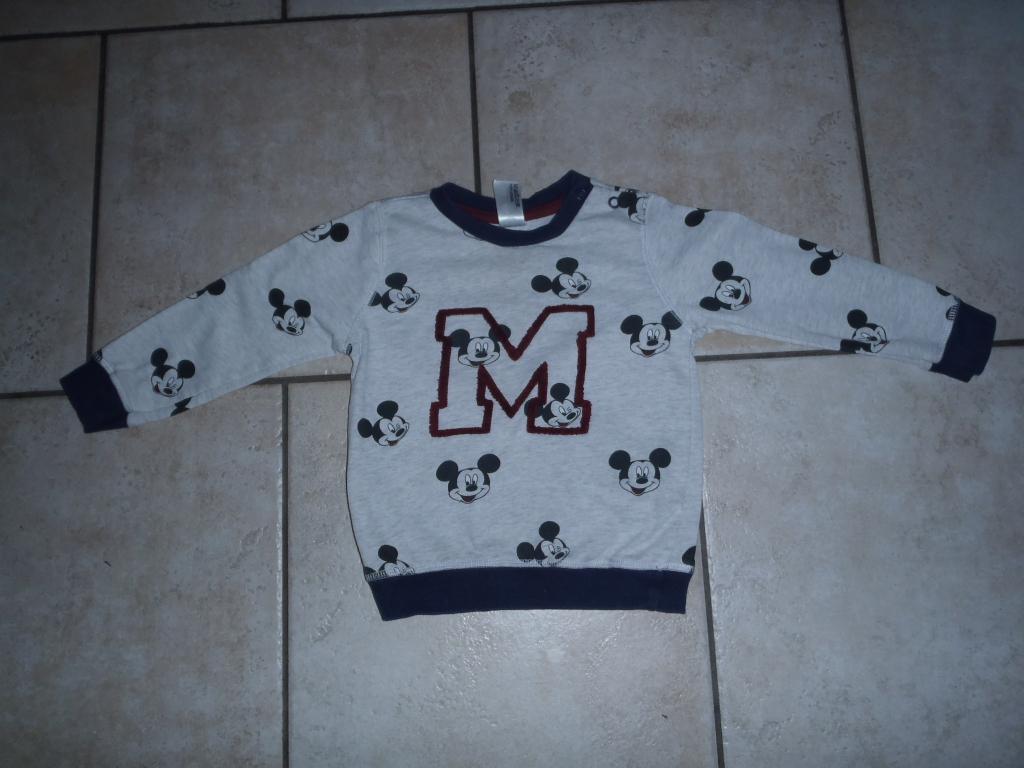 pull taille 80 - Mickey, Enfants & Bébés, Vêtements de bébé | Taille 80, Enlèvement ou Envoi, Comme neuf, Garçon, Pull ou Veste