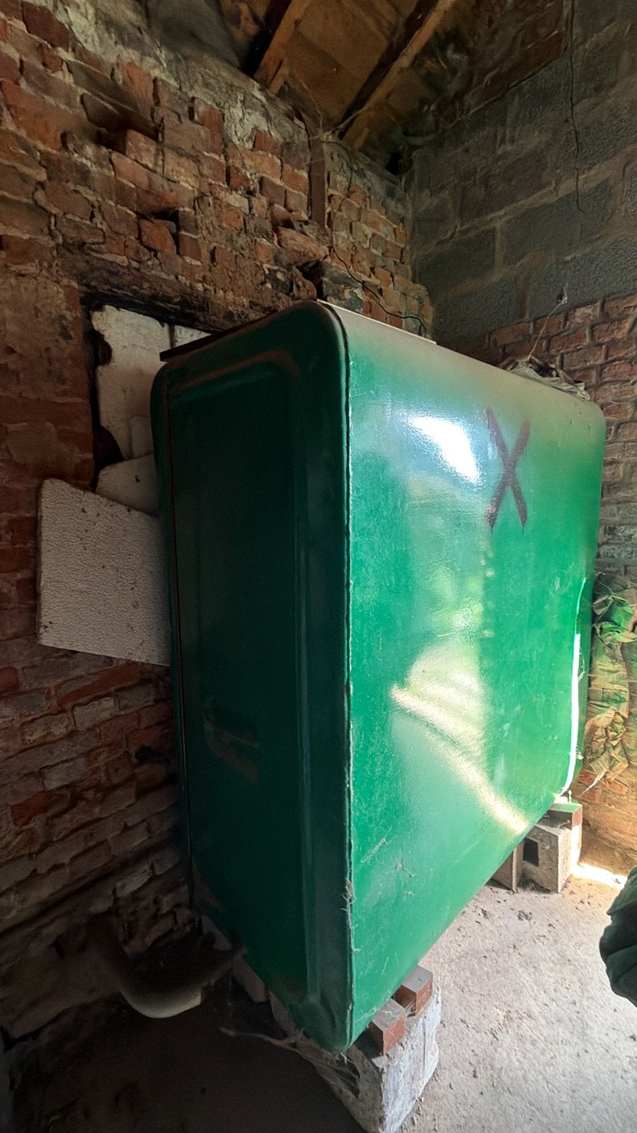 Cuve à mazout, Enlèvement