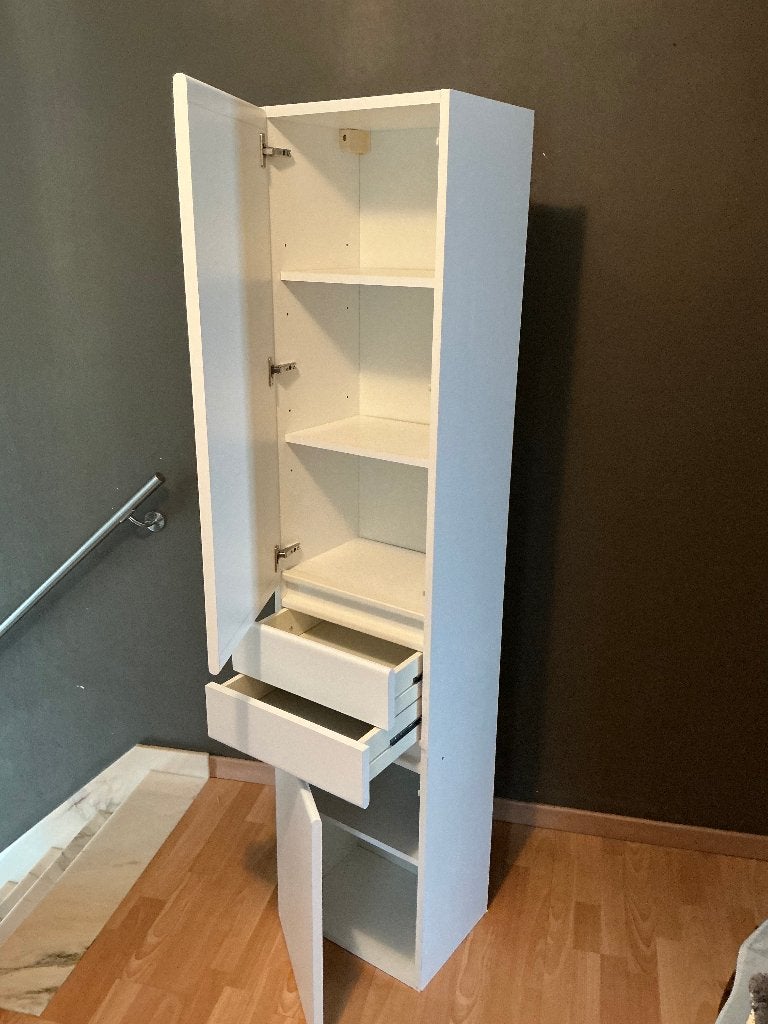 armoire de salle de bain, 25 à 50 cm, Armoire (mi-)haute, Utilisé, Moins de 50 cm