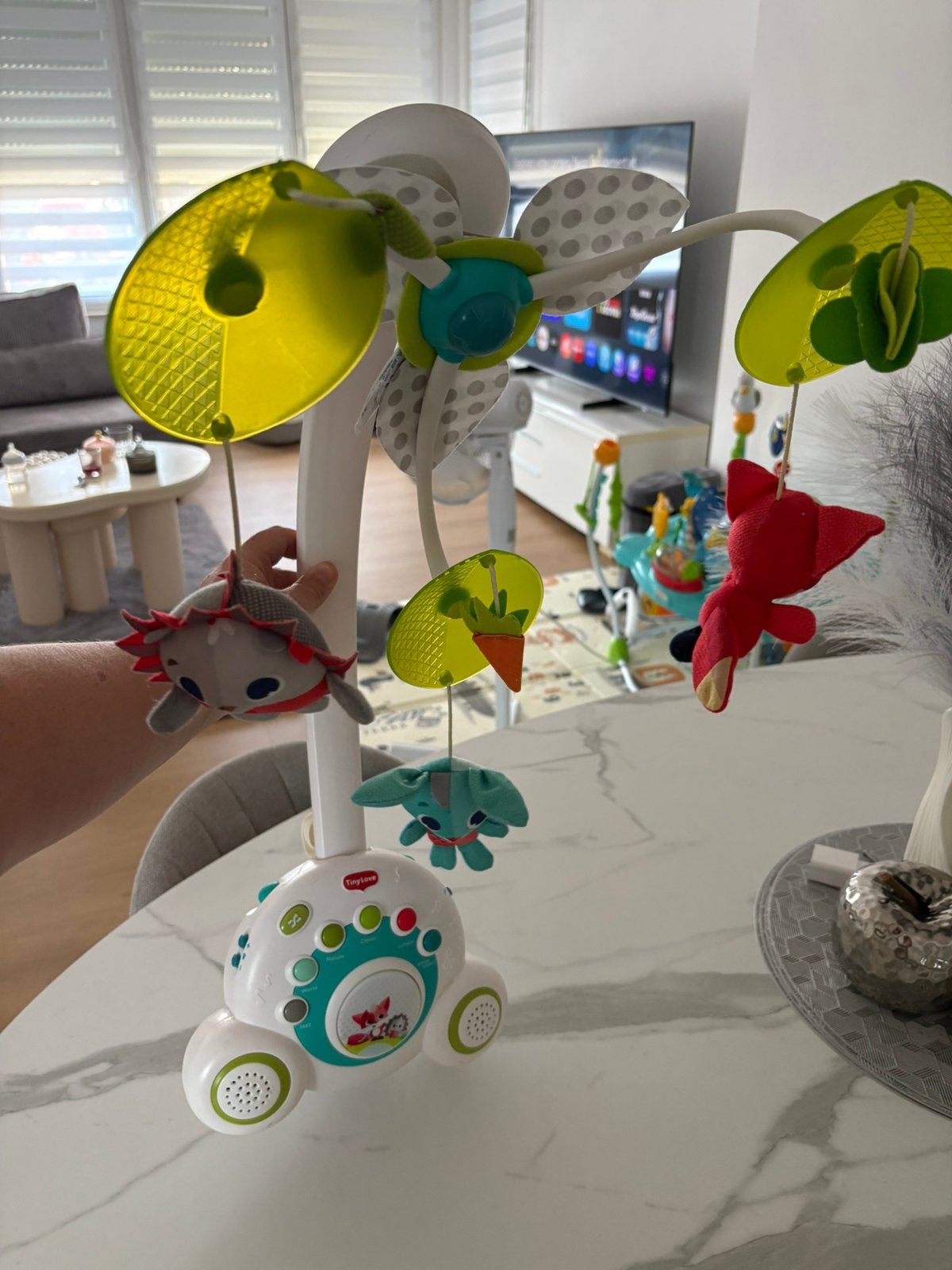 Mobile tiny love, Enfants & Bébés, Jouets | Jouets de bébé, Enlèvement, Comme neuf, Mobile, Sonore
