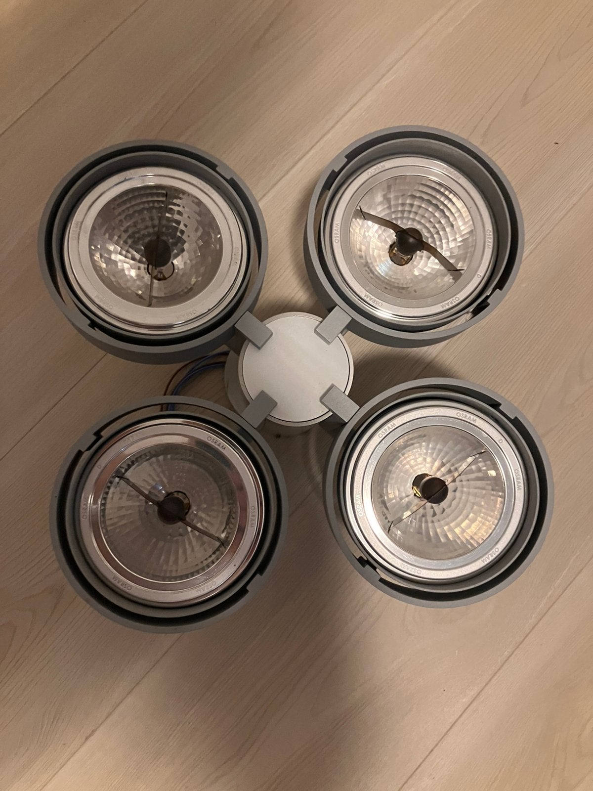 DeltaLight plafondlamp, Maison & Meubles, Lampes | Spots, Enlèvement, Comme neuf, Halogène, Dimmable