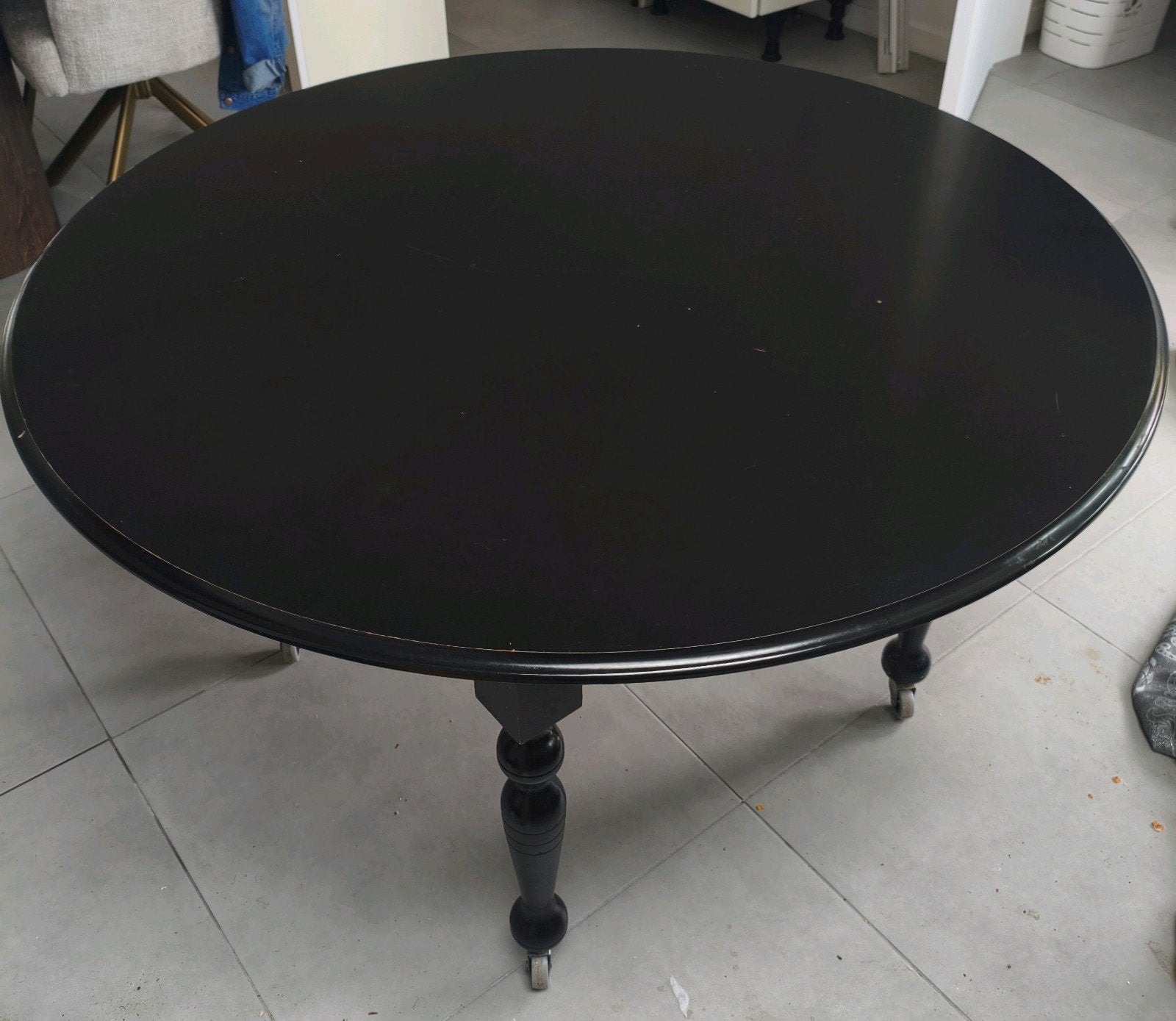 Table noir a donner, Maison & Meubles, Enlèvement ou Envoi