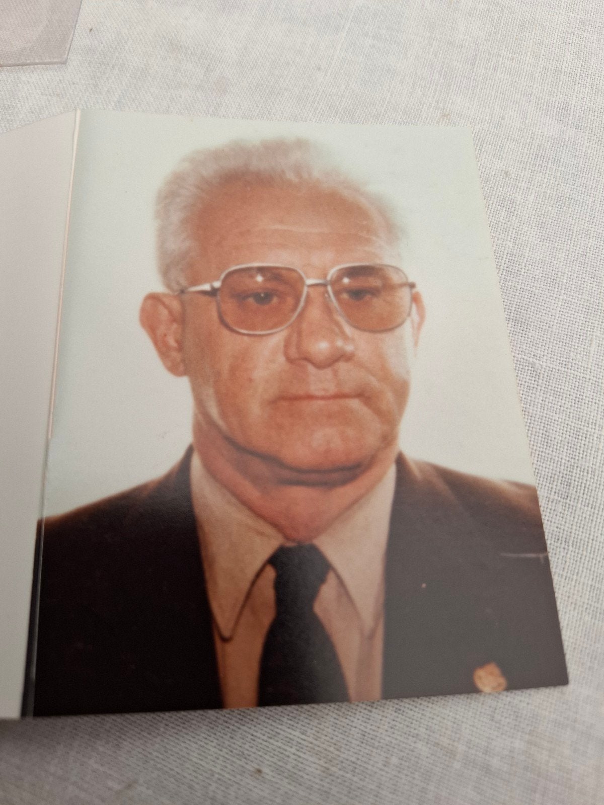 bidprentje oud korea strijder, Verzamelen, Ophalen of Verzenden, Bidprentje