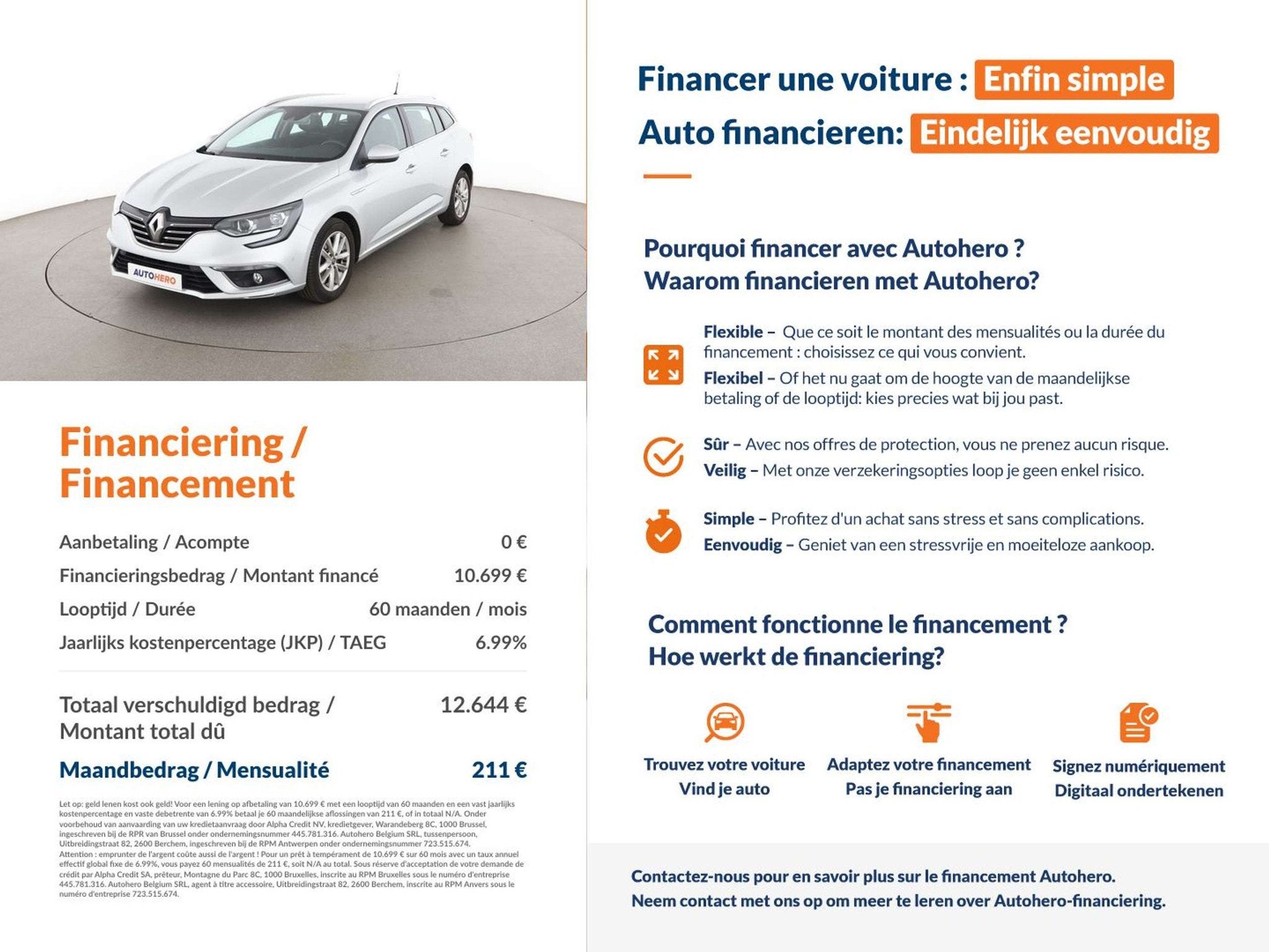 Renault Mégane 1.2 TCe Energy Intens, Autos, 1197 cm³, Argent ou Gris, Achat, https://public.car-pass.be/vhr/80c18236-9d9e-4d3c-8d89-8e721da49664