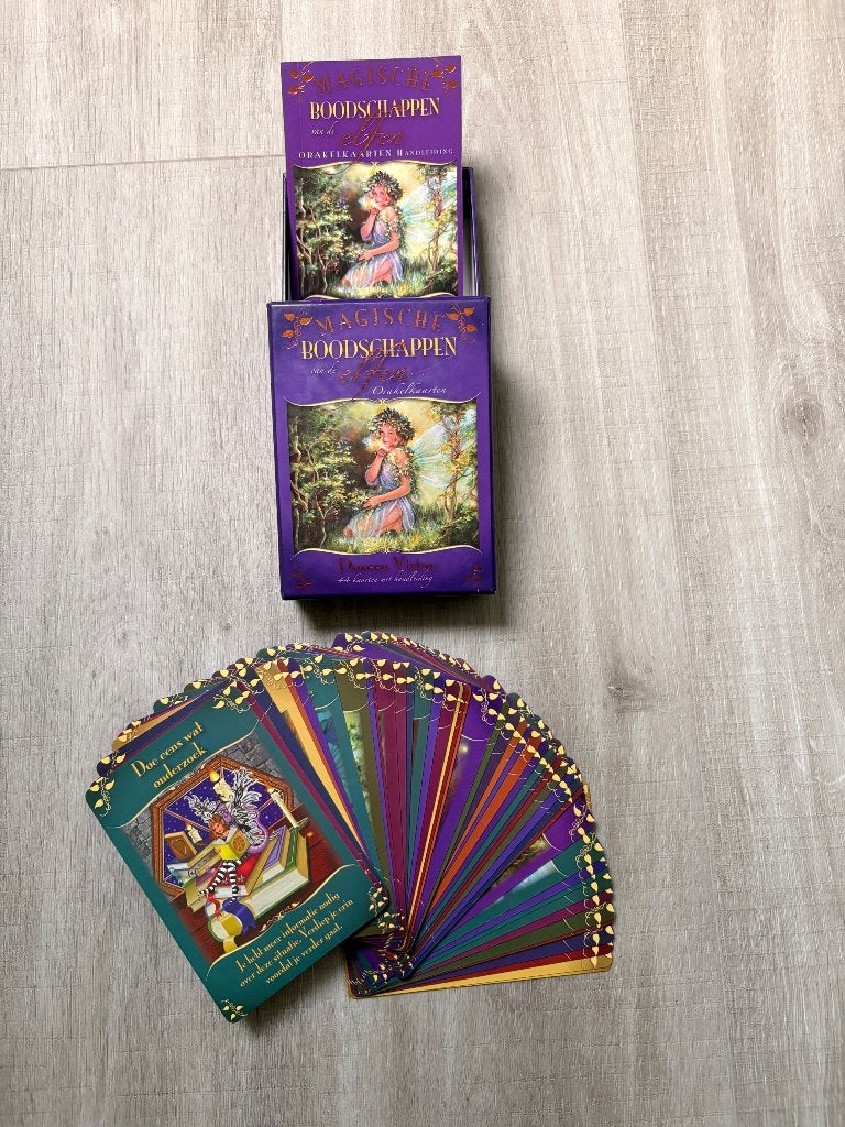Orakelkaarten boodschappen van de elfen, Boeken, Esoterie en Spiritualiteit, Tarot of Kaarten leggen, Verzenden, Overige typen