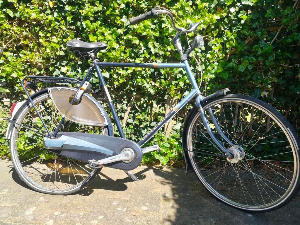 Herenfiets gazelle, Ophalen