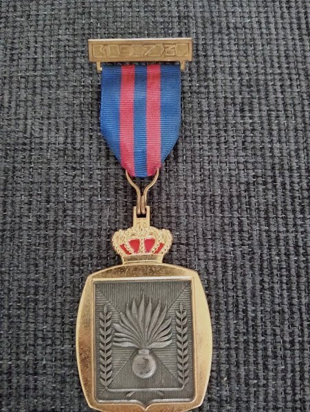 Medaille de marche., Collections, Enlèvement ou Envoi, Gendarmerie, Ruban, Médaille ou Ailes