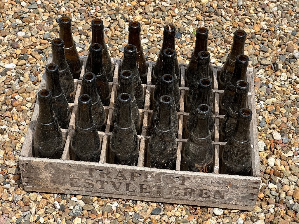 2 lege bakken Westvleteren trappist, Verzamelen, Ophalen, Gebruikt, Overige typen, Overige merken