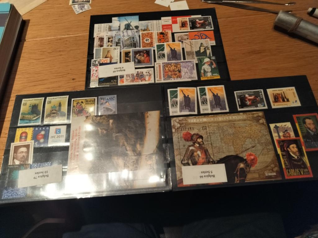 3 kaartjes met gemeenschappelijke uitgiften postfris, Cd's en Dvd's, Dvd's | Overige Dvd's, Verzenden