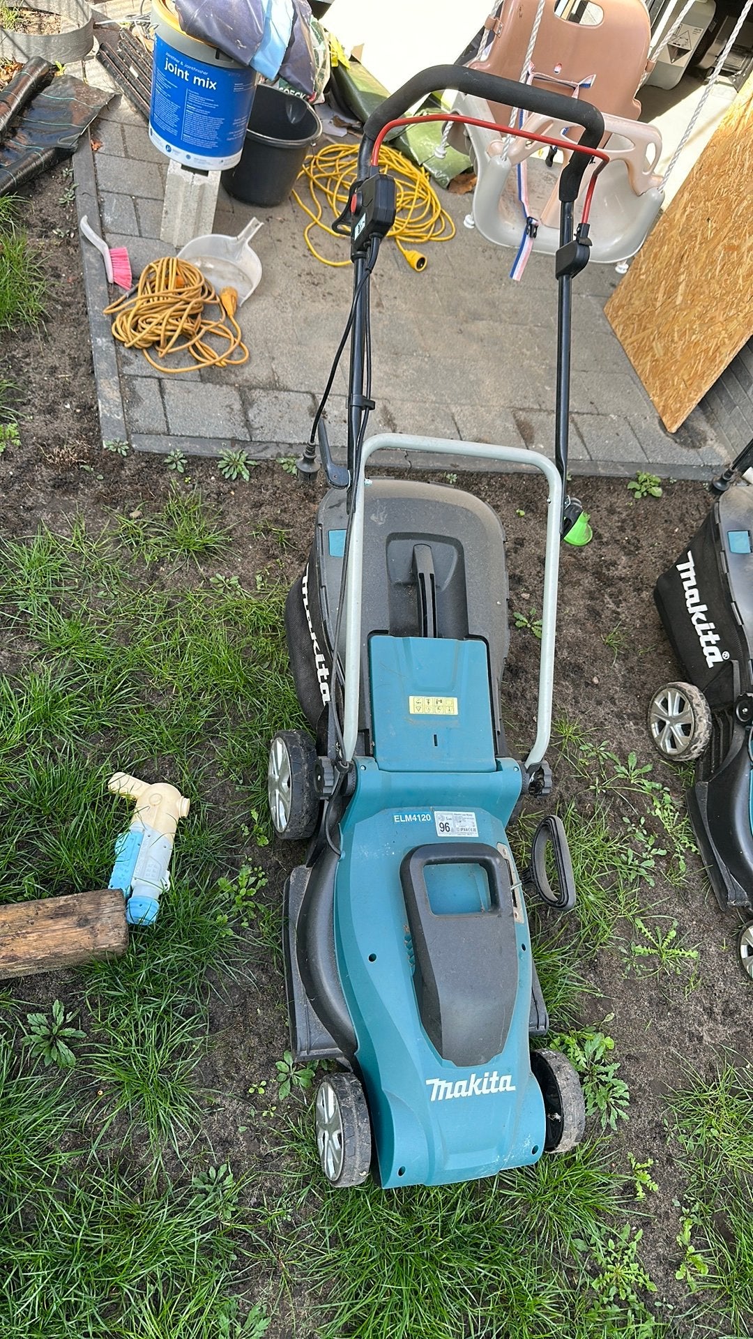 Makita ELM5120 elektrische grasmaaier DEFECT, Tuin en Terras, Ophalen, Gebruikt, Elektrische grasmaaier