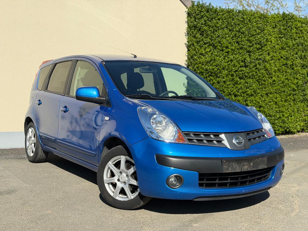 Nissan Note Airco 5 Deur's Centrale vergrendeling, Autos, Nissan, Achat, Entreprise, Boîte manuelle, 5 portes