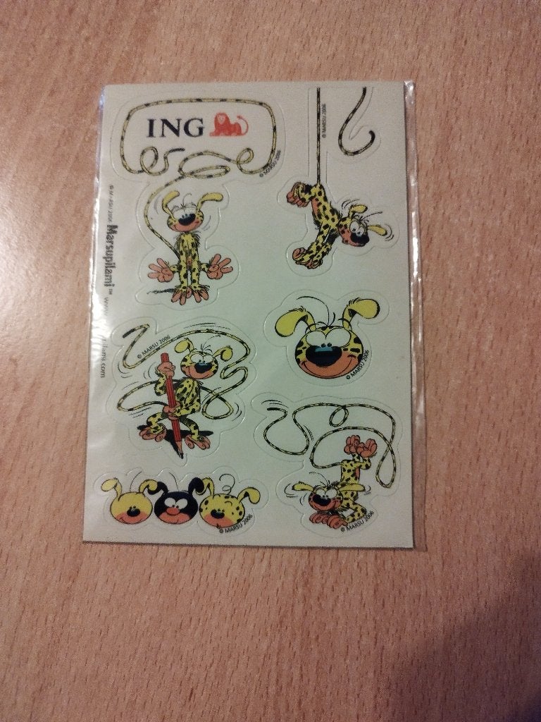 Magnets Marsupilami (Marsu 2006), Collections, Personnages de BD, Enlèvement ou Envoi, Autres personnages, Neuf, Autres types