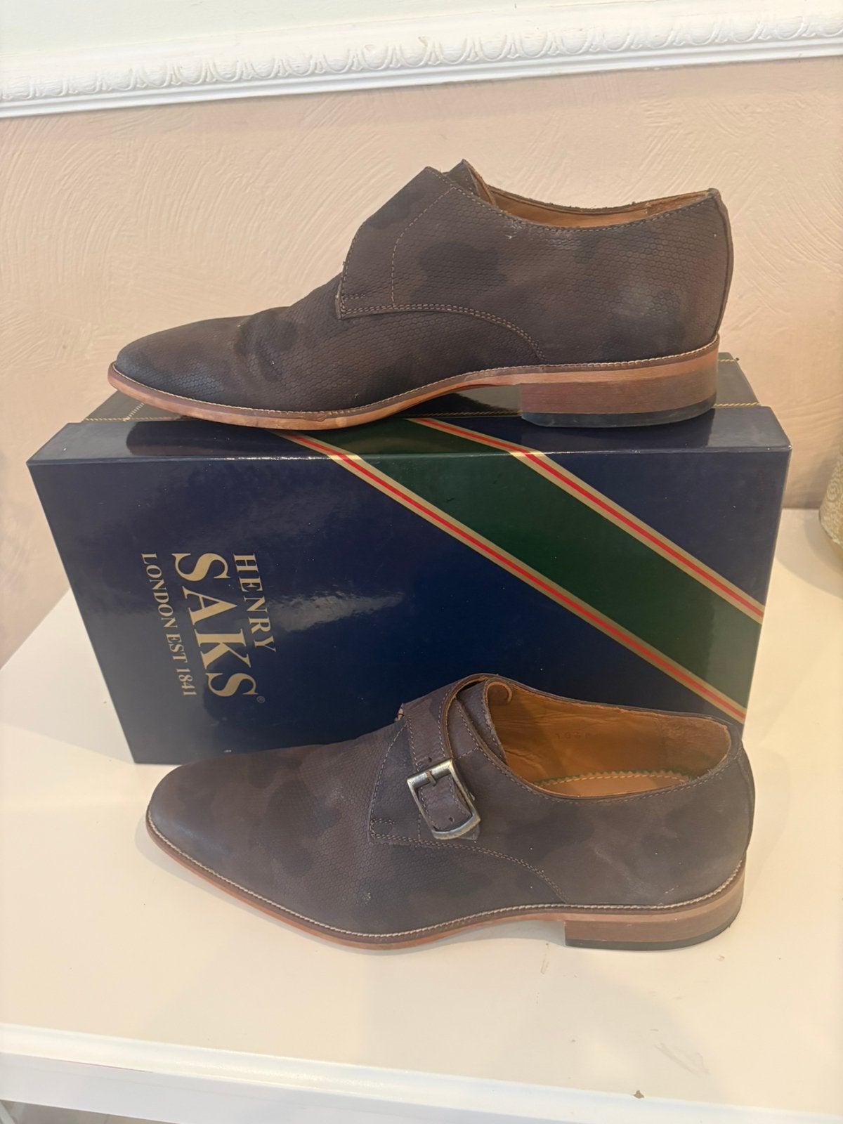 Nouvelles chaussures, Neuf, Enlèvement ou Envoi, Brun, Chaussures à boucles
