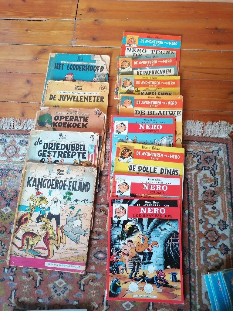 Nero Strips., Gelezen, Marc Sleen, Ophalen of Verzenden, Meerdere stripboeken
