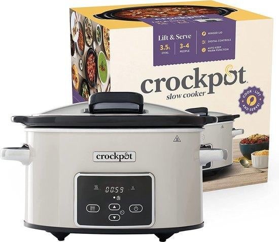 Slow cooker Crockpot, Elektronische apparatuur, Ophalen of Verzenden, Nieuw
