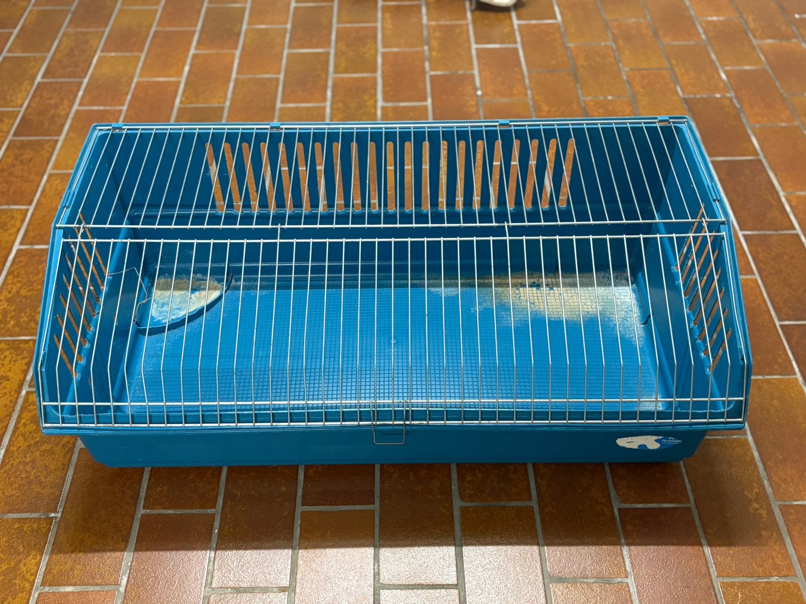 Ferplast Cavie 100 Deluxe – caviakooi/konijnenhok, Dieren en Toebehoren, Ophalen, Gebruikt, Kooi, Cavia