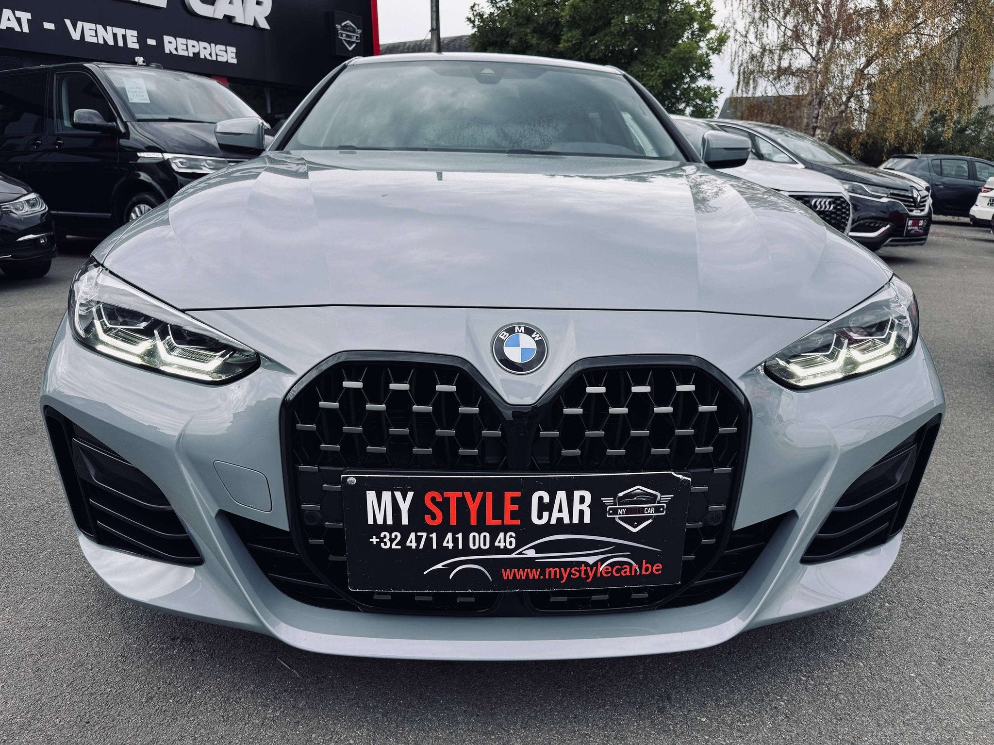 BMW 4 Serie 420 Gran Coupé 420 dA pack M, FULL, Garantie 1, Cuir, Argent ou Gris, Achat, Euro 6