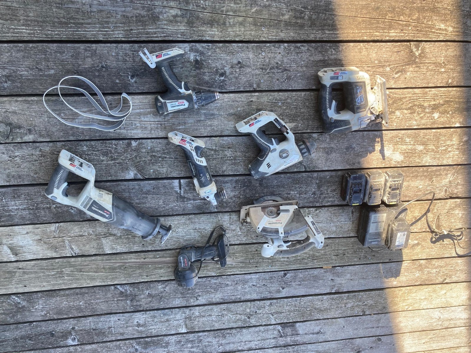 Pack outils Panasonic 18v, Enlèvement