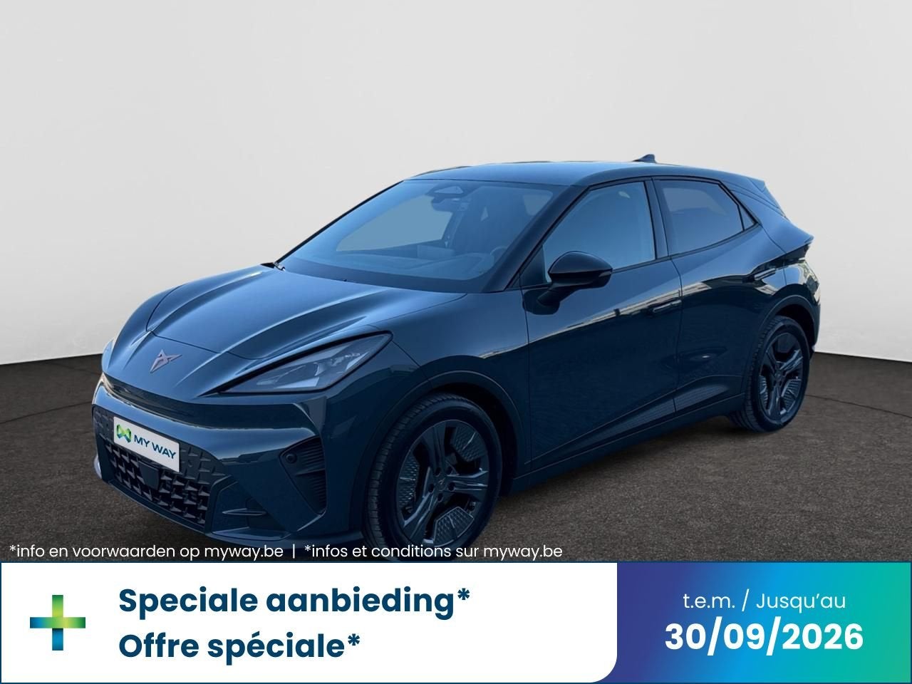 Cupra Raval 51.5 kWh Corporate Light, Auto's, Automaat, Overige modellen, Parkeersensor, Zilver of Grijs