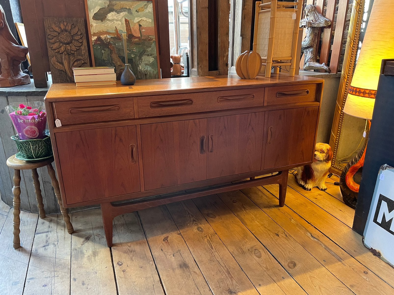G plan Fresco Victor Wilkins Dressoir Vintage, Huis en Inrichting, Ophalen, Zo goed als nieuw
