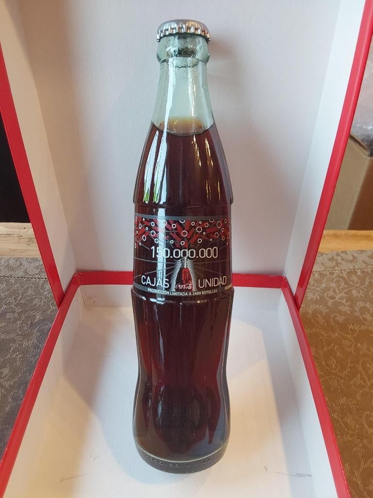 Coca Cola Fles Cajas Unidad Spain 350 ML, Verzamelen, Ophalen of Verzenden, Nieuw, Gebruiksvoorwerp