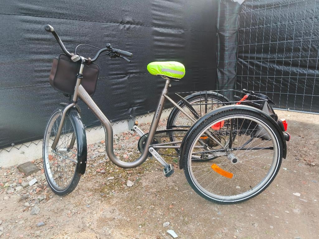 Driewiel fiets merk tri-bike, eco-trike, Fietsen en Brommers, Ophalen, Terugtraprem
