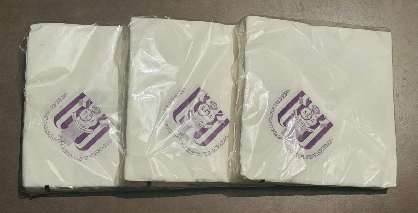 R.S.C Anderlecht servietten, Ophalen of Verzenden, Nieuw, Overige typen