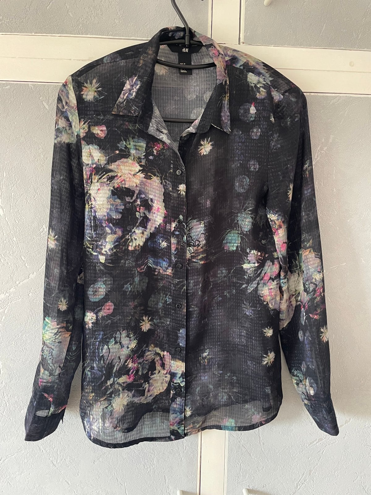 Chemise femme H&M taille 34 transparente, Enlèvement, Comme neuf