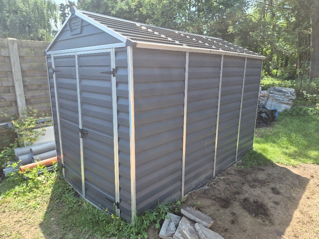 kunstof tuinhuis, Ophalen, Kunststof, Tuinhuis, 250 tot 300 cm