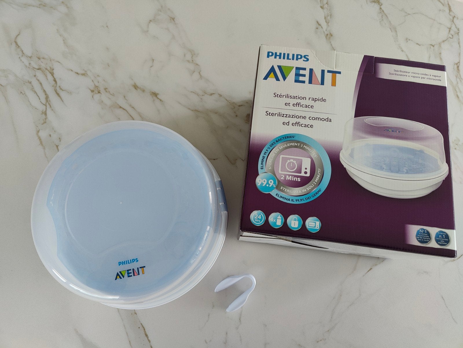 Sterilisator Philips Avent, Ophalen of Verzenden, Gebruikt, Sterilisator, Philips Avent