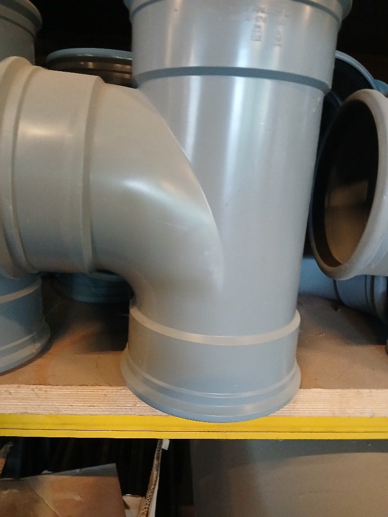 T-koppelstukken riolering 200mm, Ophalen, Nieuw, PVC, Overige typen