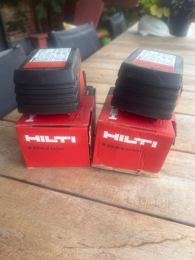 Batterijen hilti, Bricolage & Construction, Enlèvement, Neuf