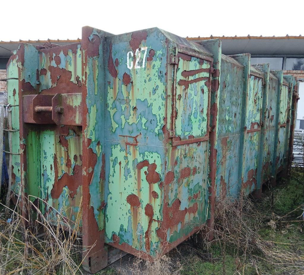 Container +- 4.60m lang, Ophalen