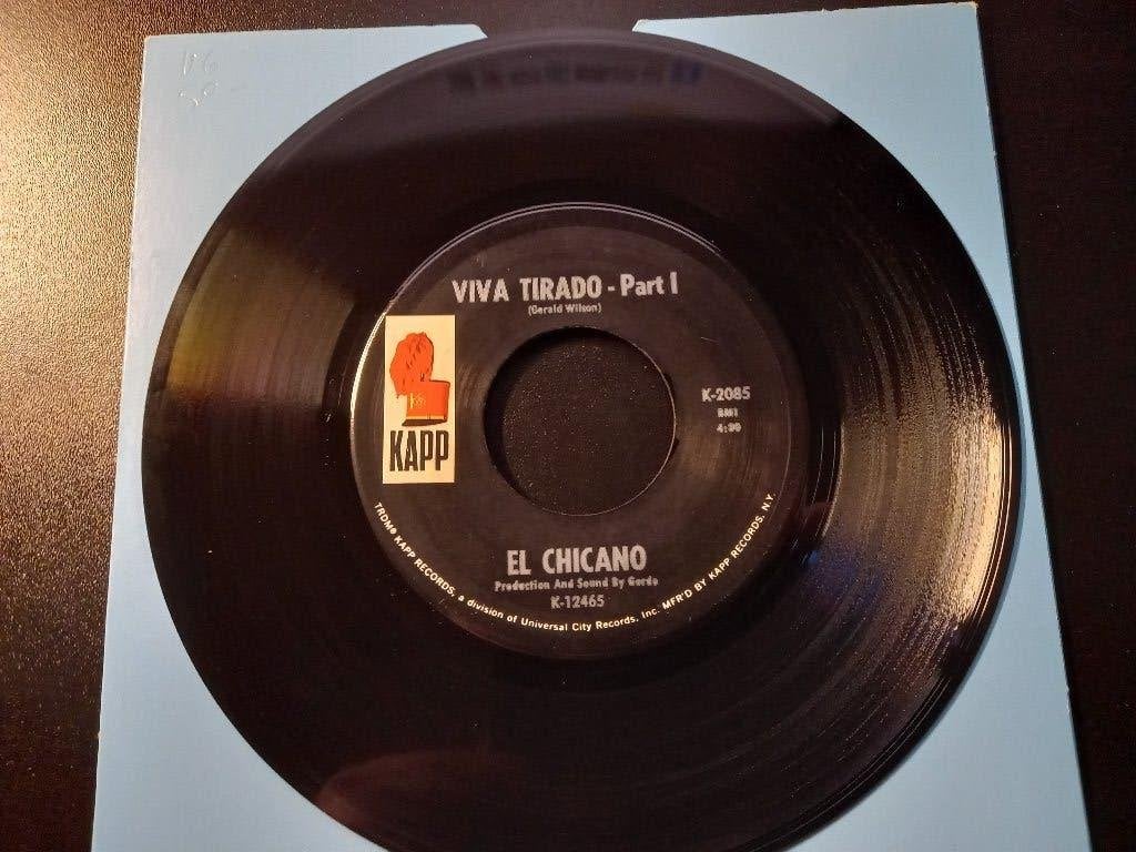 Popcorn latin El Chicano — Viva Tirado « 7' = Menthe, Latino et Salsa, Enlèvement ou Envoi, 7 inch, Comme neuf