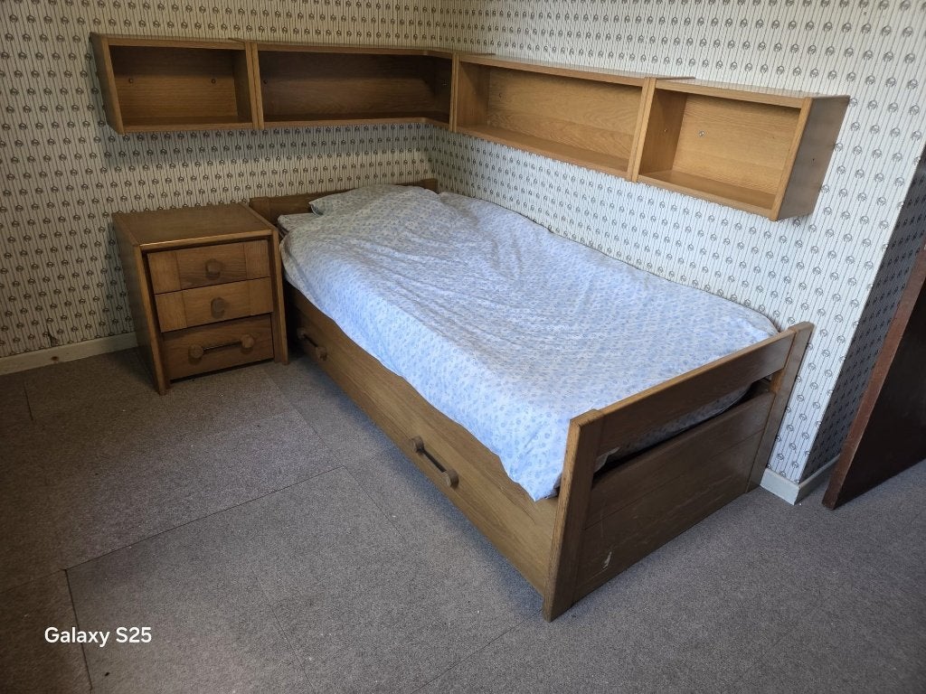 slaapkamer voor tiener, Huis en Inrichting, Ophalen, Gebruikt, Eenpersoons, Jaren 80, deens/zweedse stijl