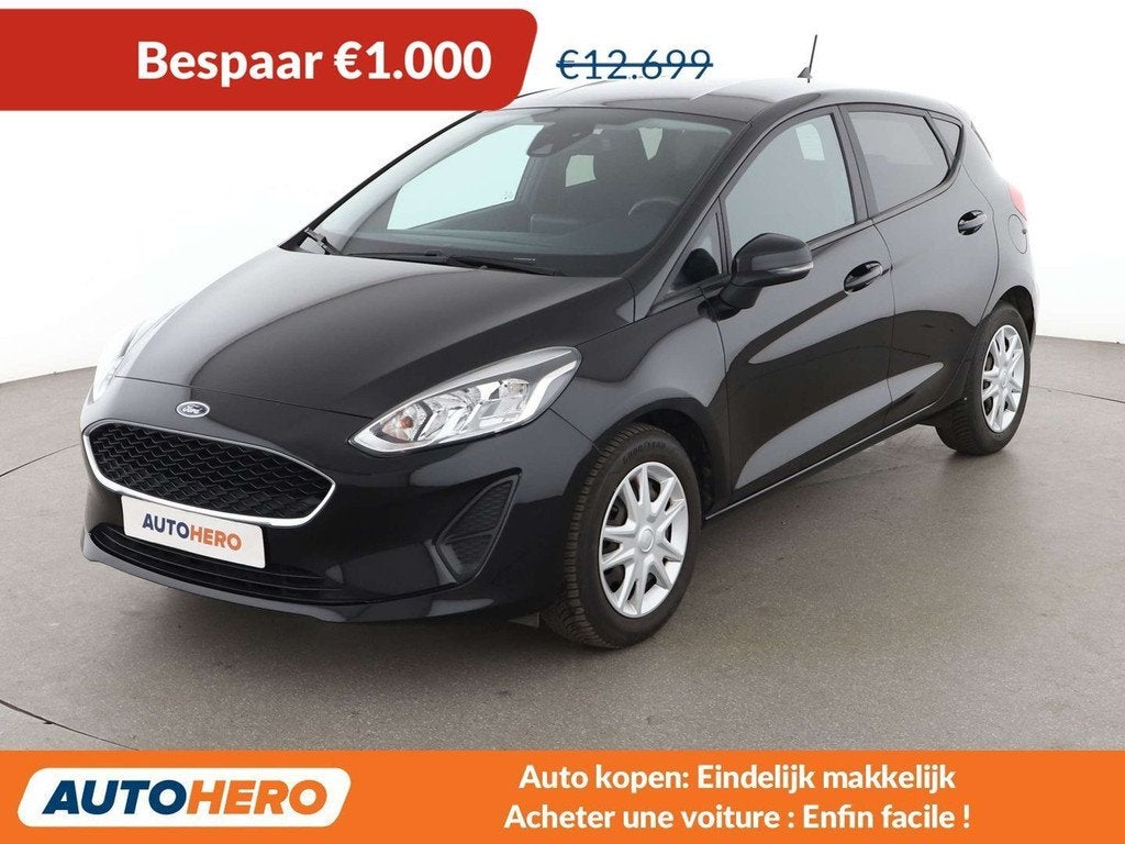 Ford Fiesta 1.0 EcoBoost Cool&Connect (bj 2021), Auto's, Voorwielaandrijving, 116 g/km, Stof, Gebruikt