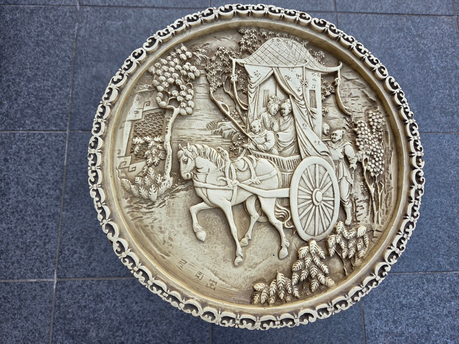 Chinees bijzettafeltje., Antiek en Kunst, Ophalen