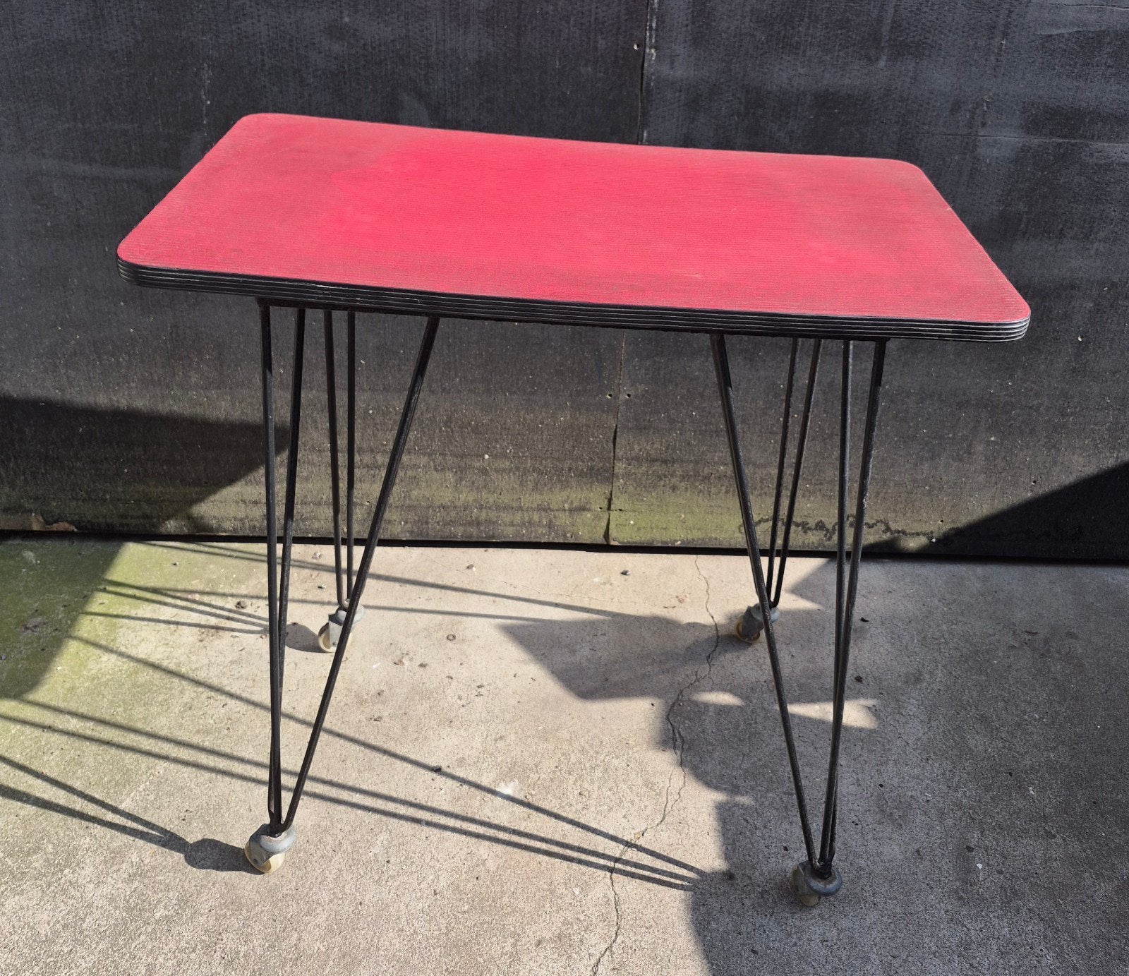 tafel tafeltje vintage tafeltje decoratie, Ophalen
