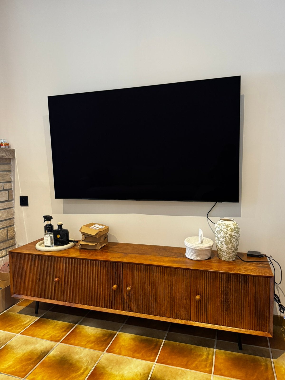 Tv kast - 180cm, Huis en Inrichting, Ophalen, Zo goed als nieuw