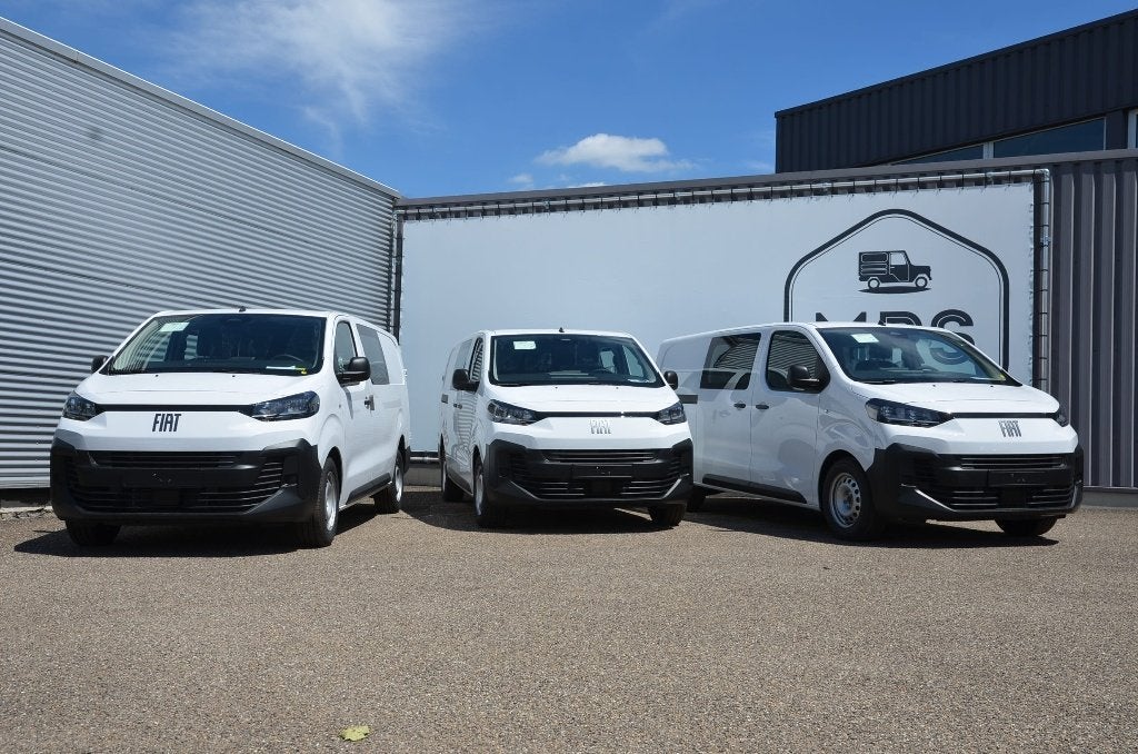 Fiat Scudo 2.2HDI-L3-Dubbelcab-Cruise-Camera-Nieuw-26500+BTW, Auto's, Bestelwagens en Lichte vracht, Stof, Wit, Bedrijf, BTW verrekenbaar
