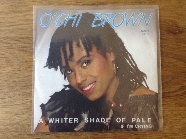 single o'chi brown, Cd's en Dvd's, Vinyl Singles, 7 inch, Ophalen of Verzenden, Reggae en Ska, Beschermende buitenhoes