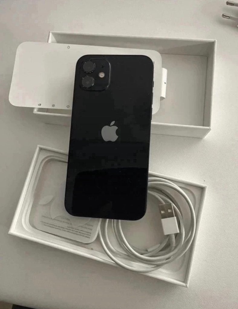 iPhone 12 black, 64gb in perfecte staat, Enlèvement ou Envoi, Comme neuf, Sans abonnement, Sans simlock