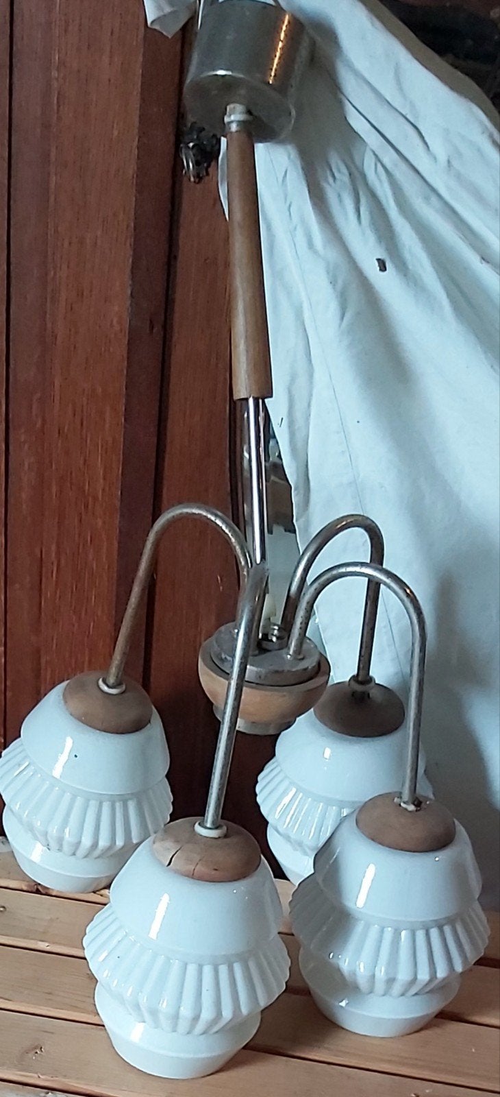 Lamp lampen vintage plafondlamp decoratie, Antiek en Kunst, Verzenden