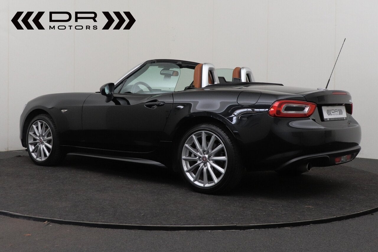 Fiat 124 Spider NF - LEDER - NAVI - TOPSTAAT !!, Auto's, 0 kg, Euro 6, 4 cilinders, Cabriolet